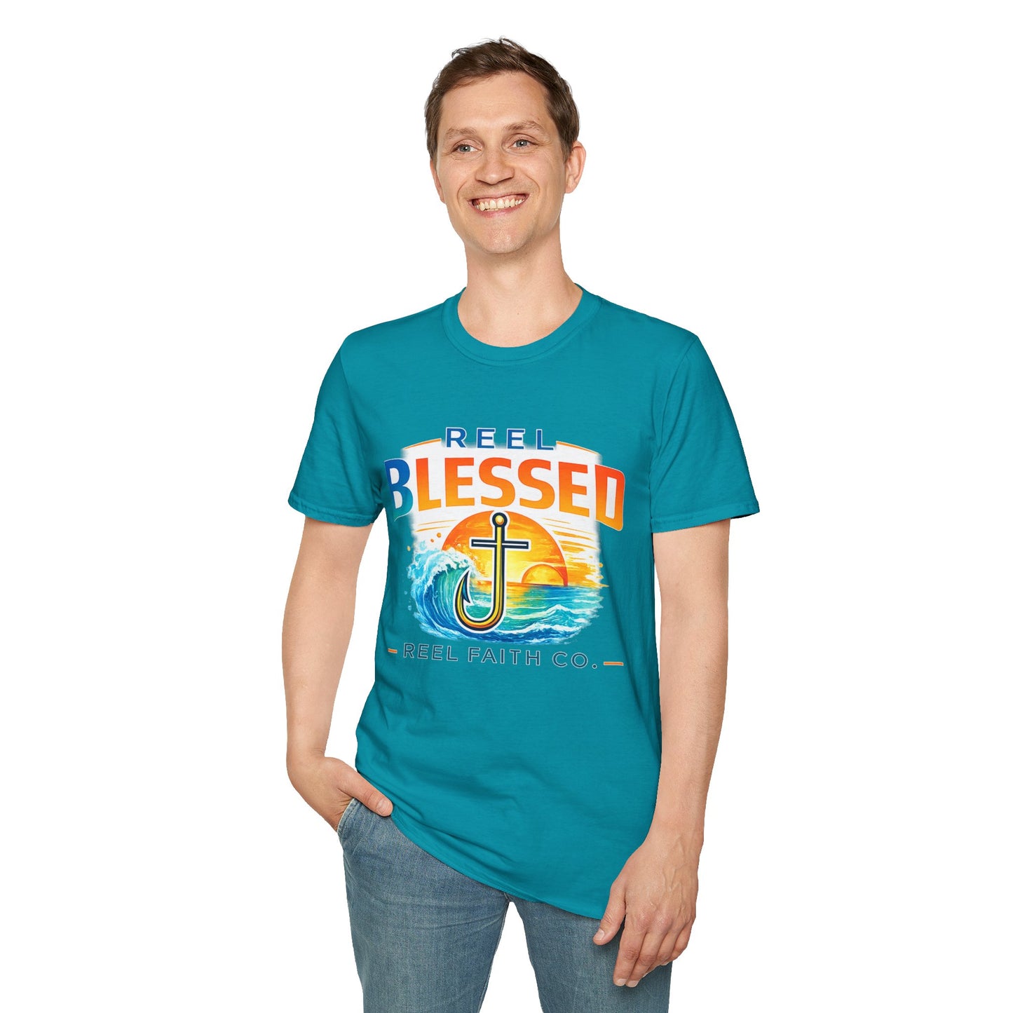 The "Sunrise Edition" Reel Blessed Tee