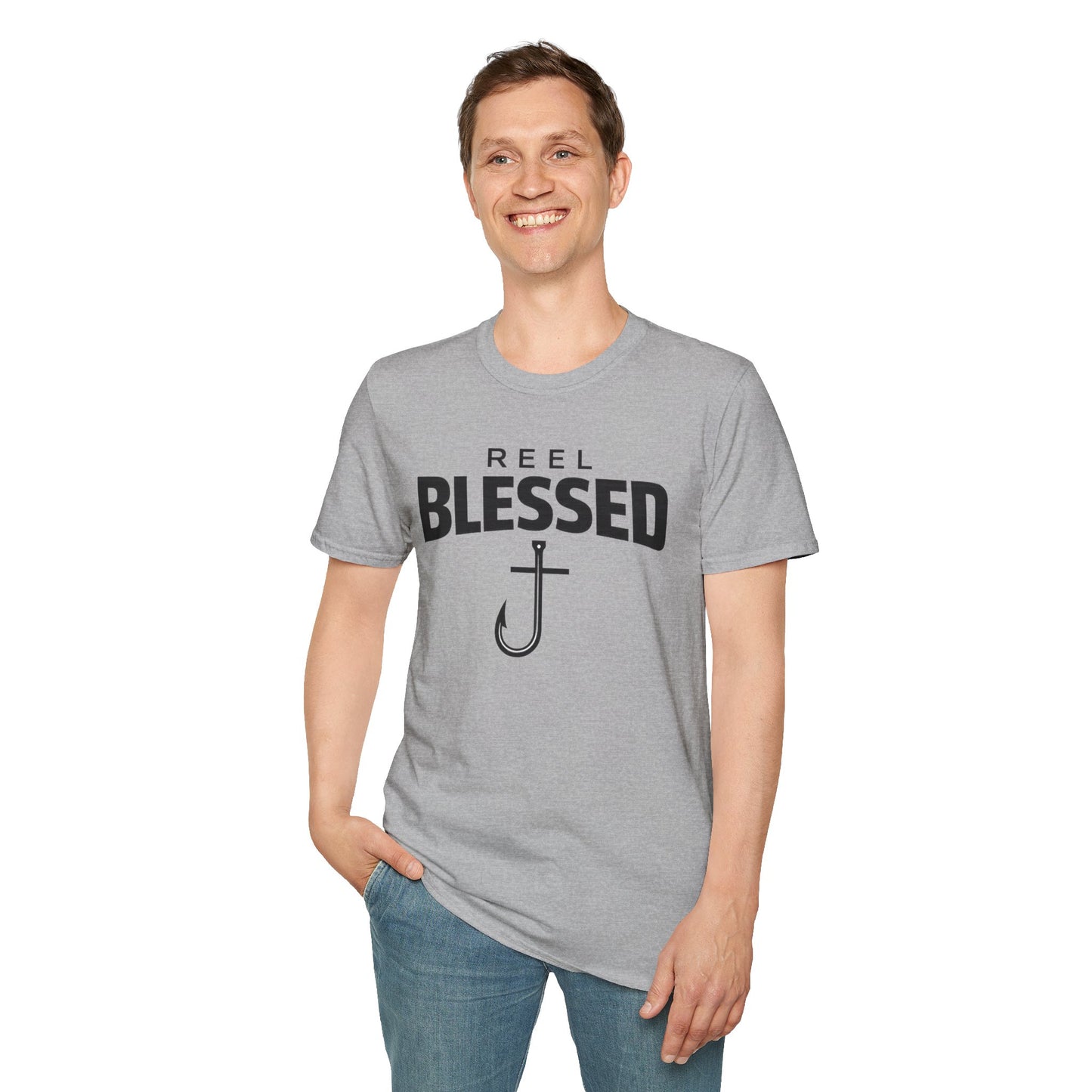 The "Original Blessed" Reel Blessed Tee