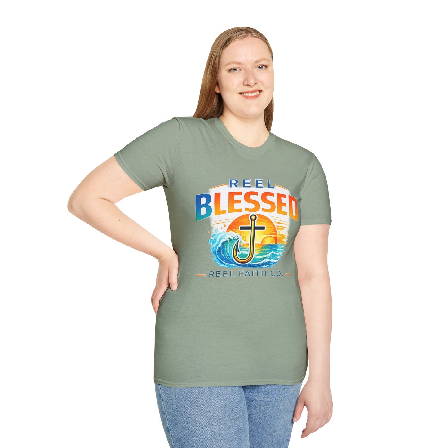 The "Sunrise Edition" Reel Blessed Tee