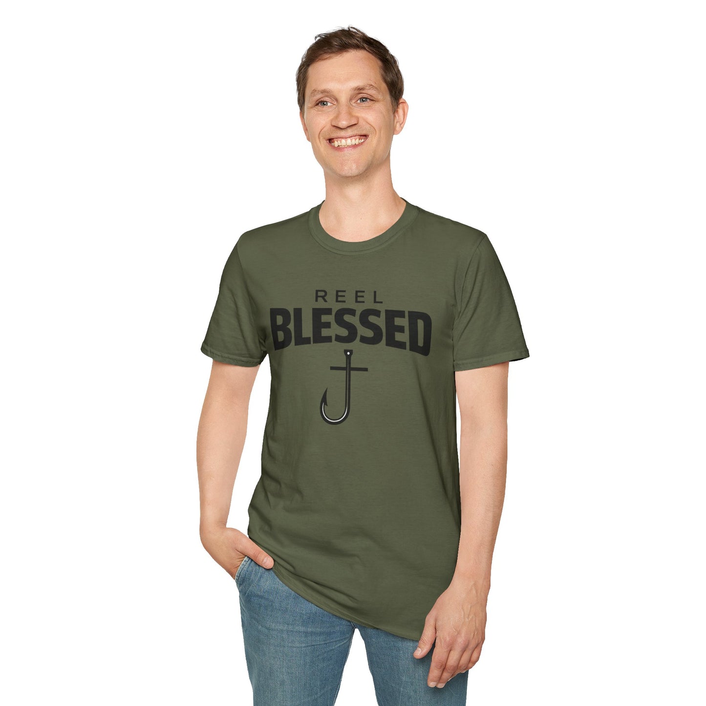 The "Original Blessed" Reel Blessed Tee