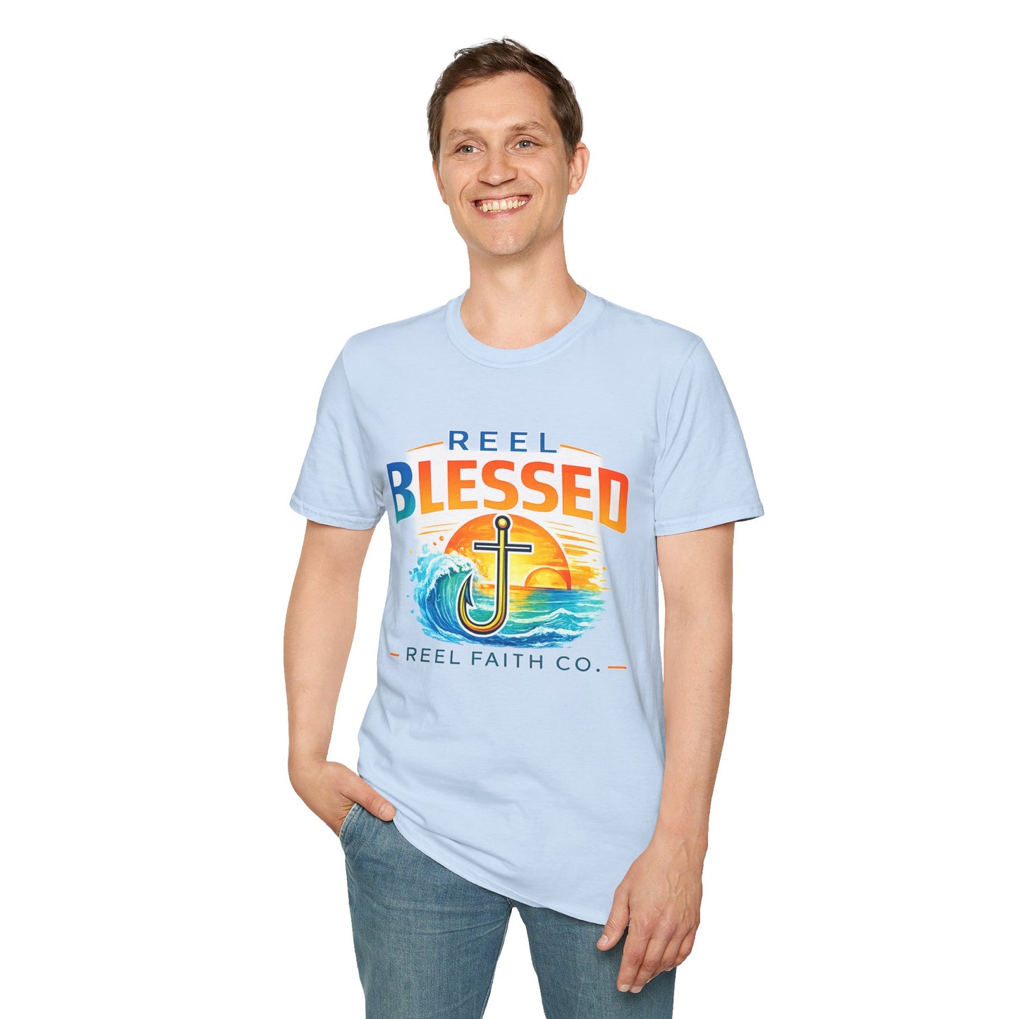 The "Sunrise Edition" Reel Blessed Tee