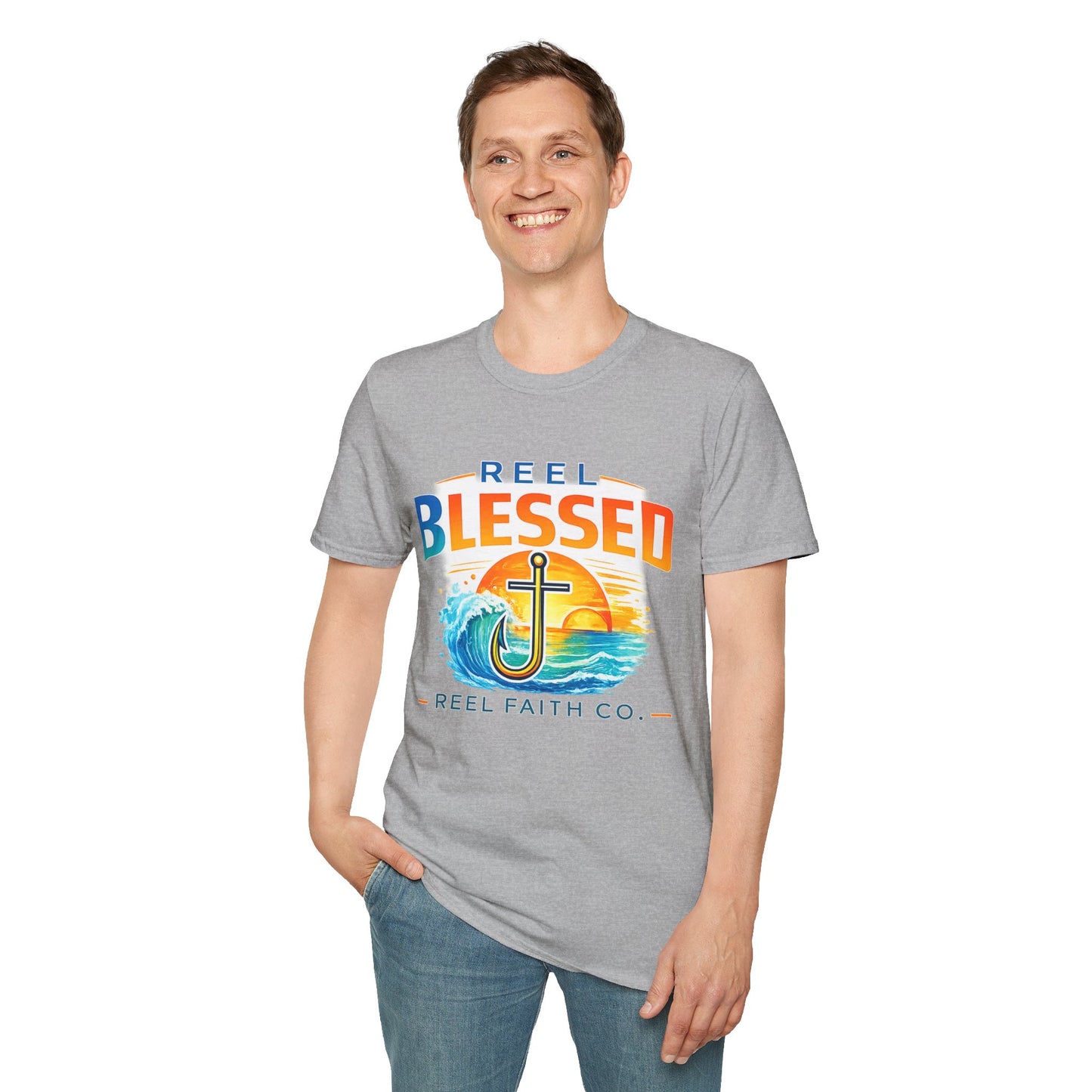 The "Sunrise Edition" Reel Blessed Tee