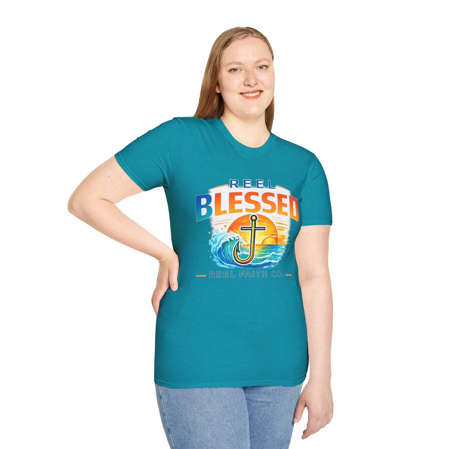 The "Sunrise Edition" Reel Blessed Tee