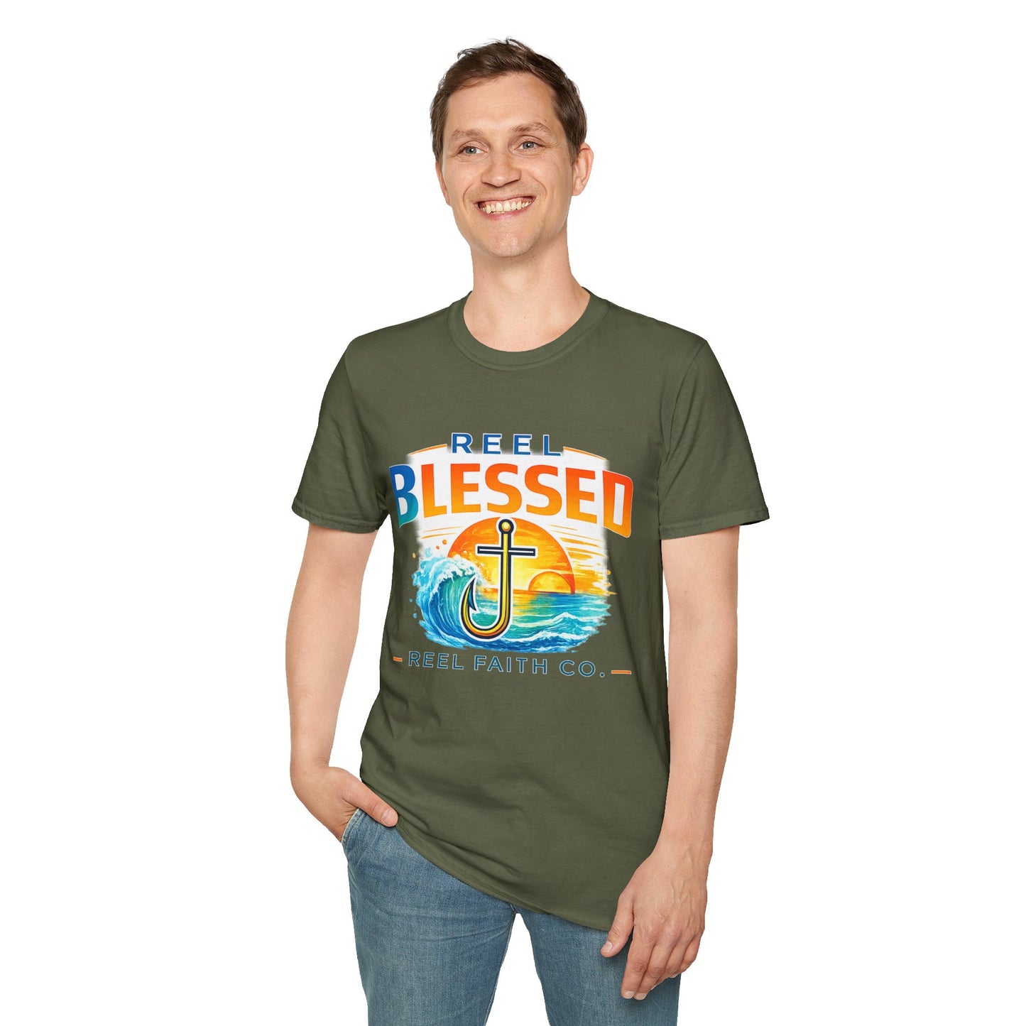 The "Sunrise Edition" Reel Blessed Tee