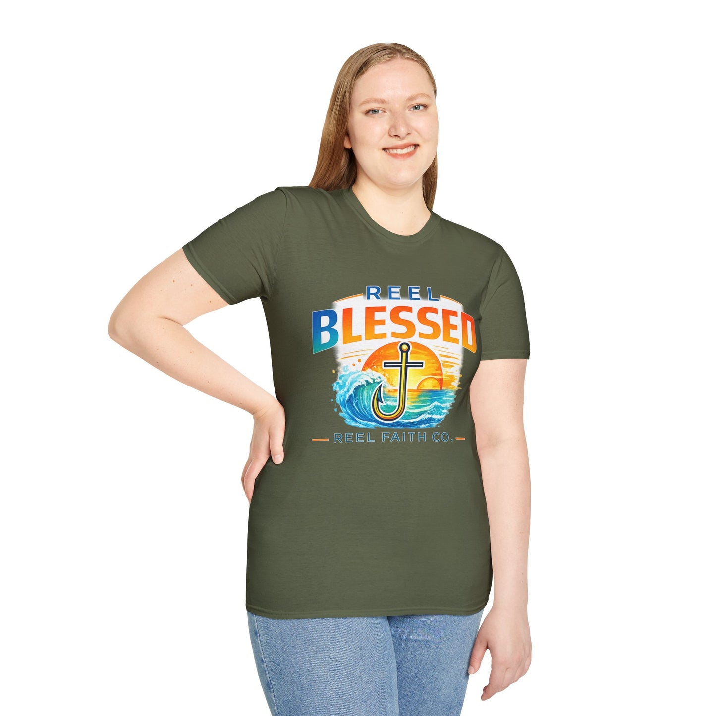 The "Sunrise Edition" Reel Blessed Tee